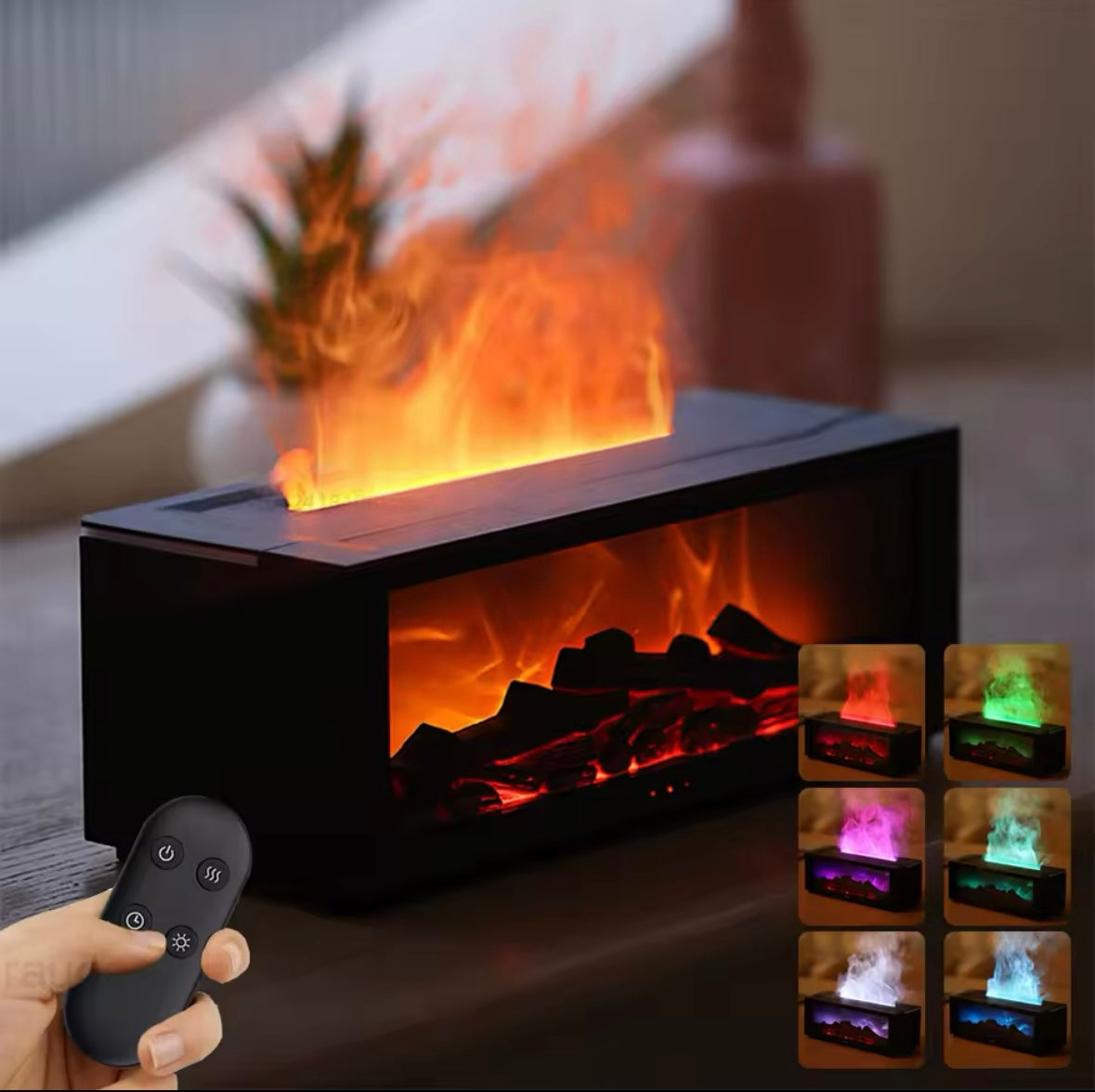 Flame Air Humidifier & Essential Oil Diffuser
