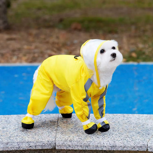 Pet Clothes Jumpsuit Waterproof Dog Jacket