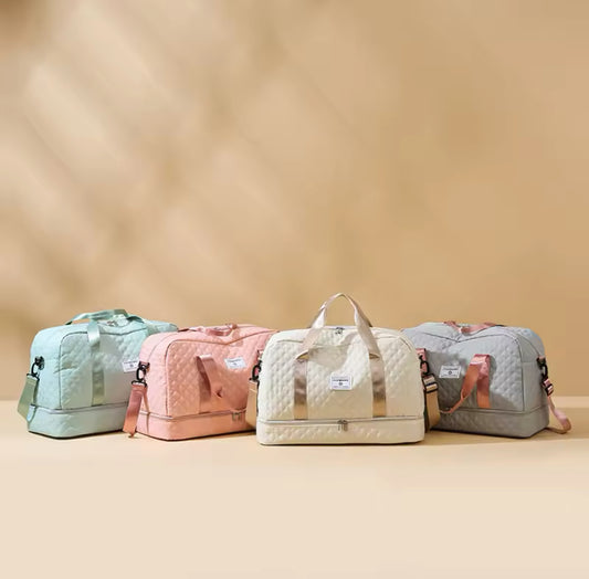 Spacious Travel Duffle with Shoe Compartment