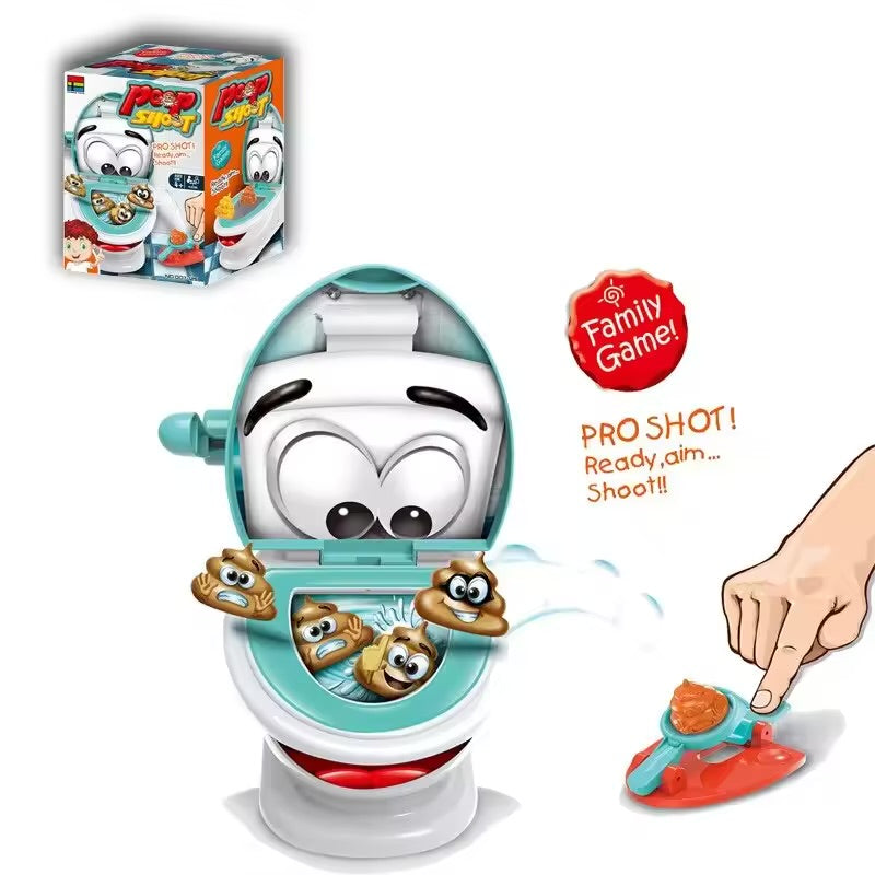 Set of Poop Shooter Toy