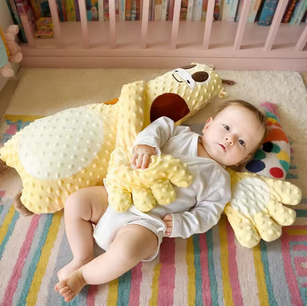SleepyHug Soothing Goose Pillow