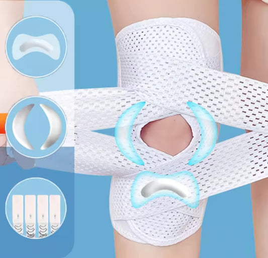 1PC Sports Kneepad – Pressurized Elastic Knee Support for Men & Women
