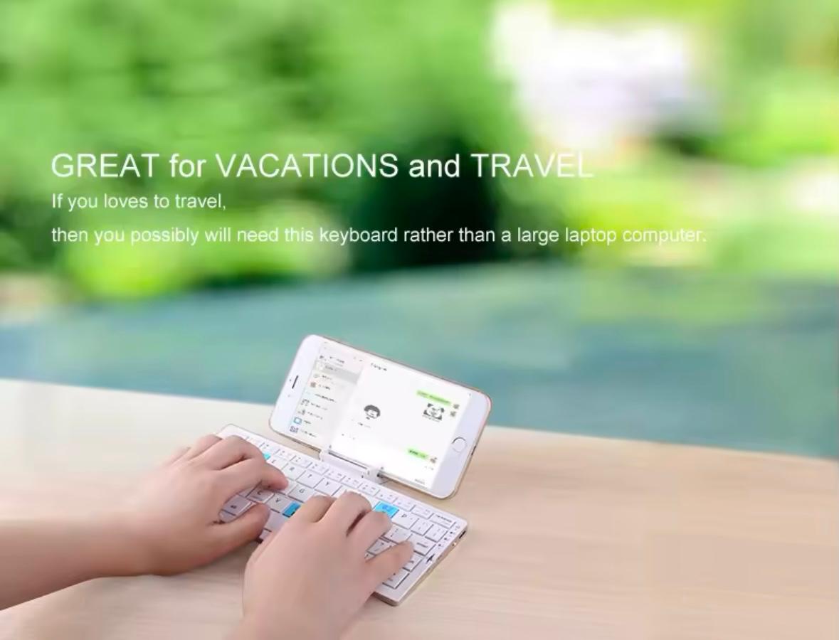 Foldable Bluetooth Keyboard