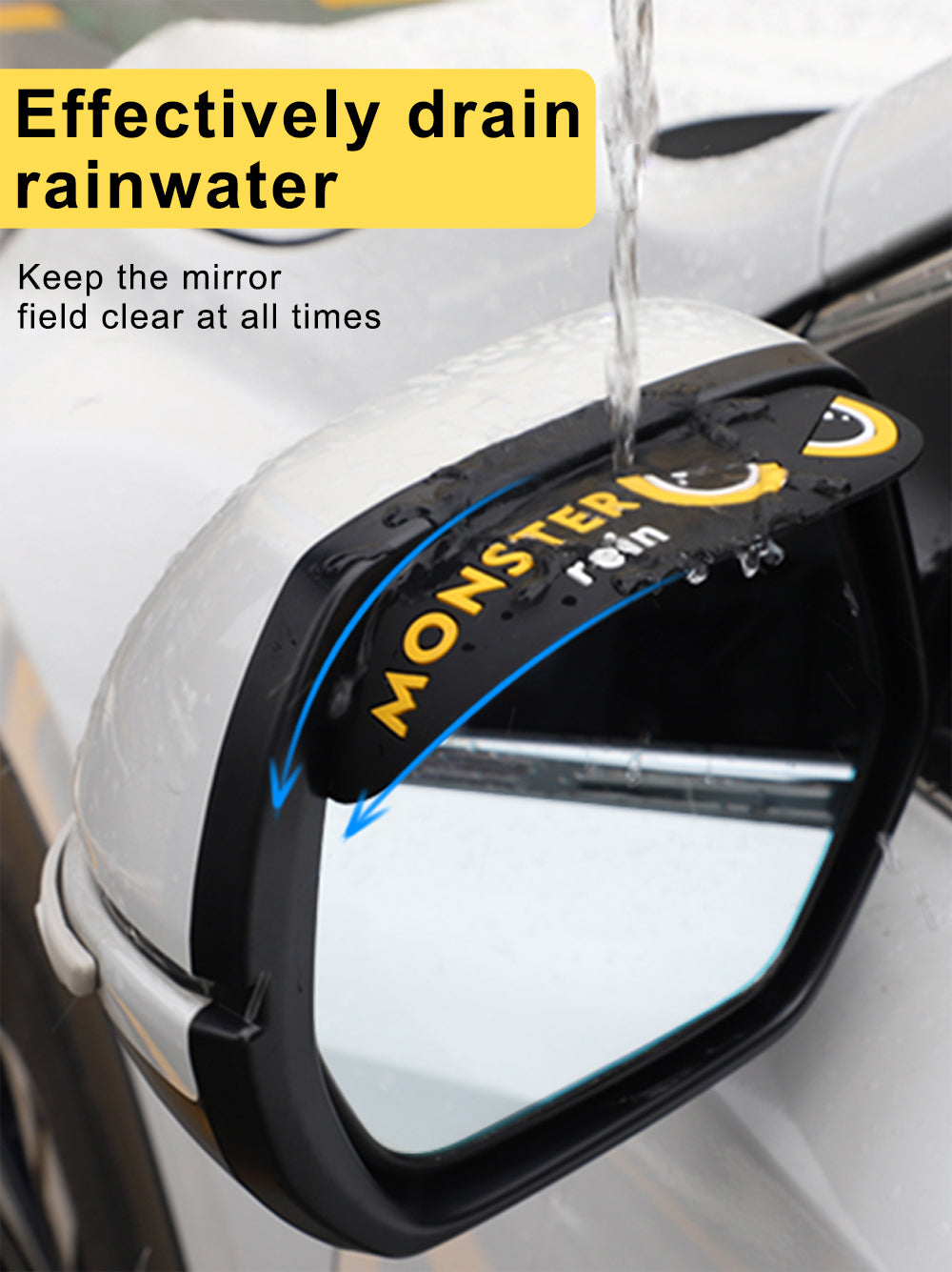 Universal Car Rain Rearview Mirror Film