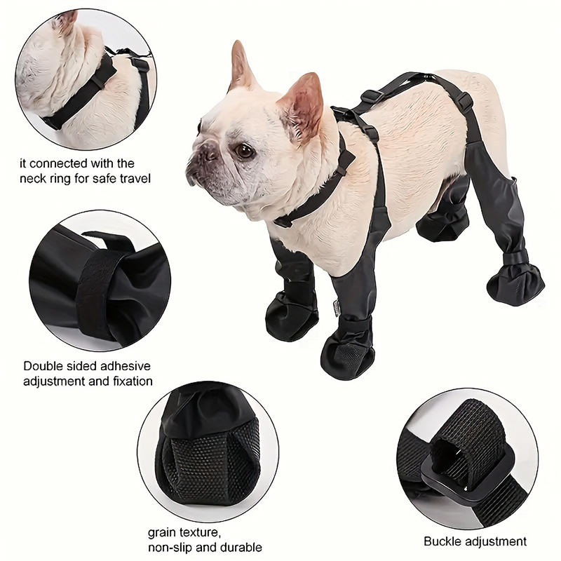 Dog Jumpsuit with Boots
