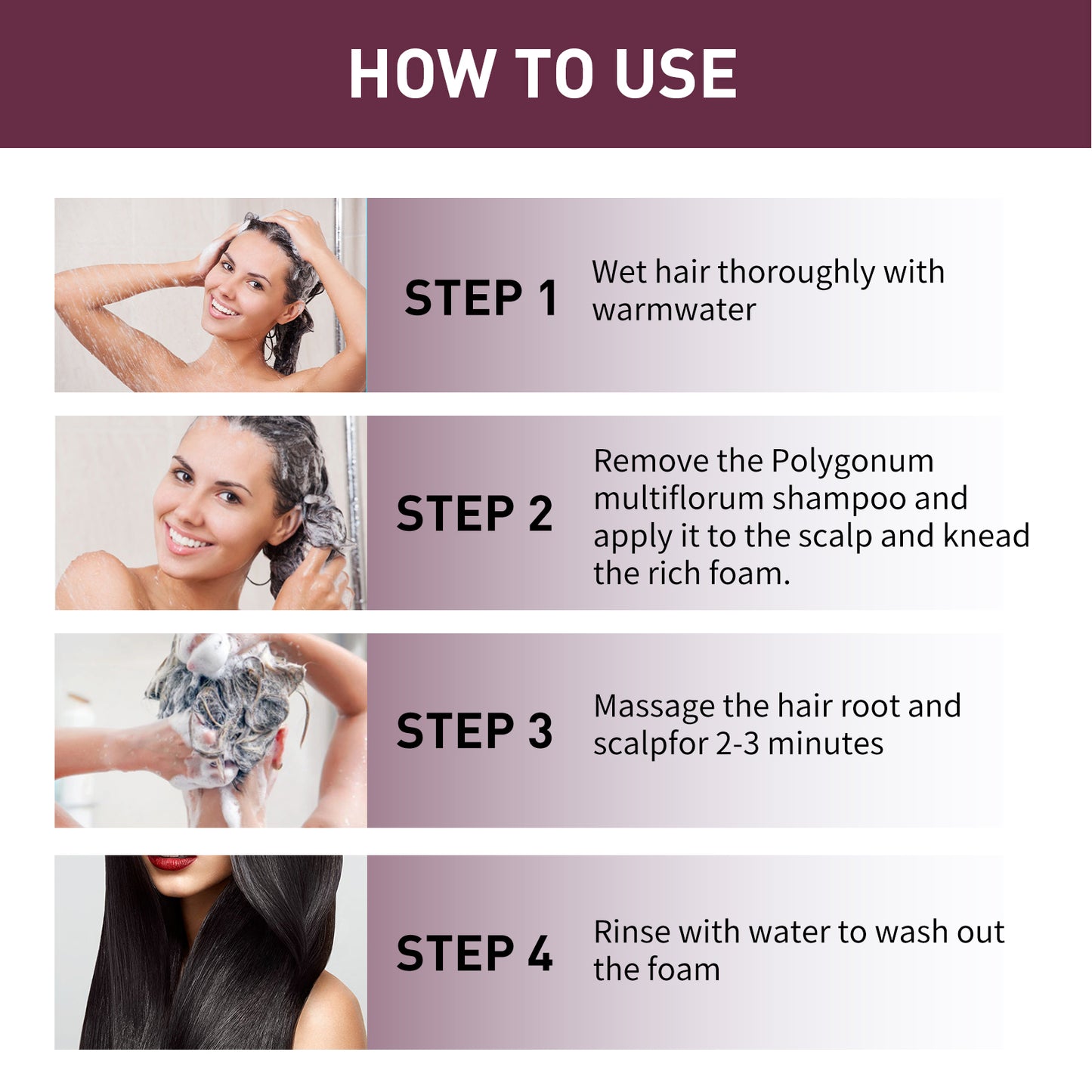 Polygonum Multiflorum Natural Shampoo Bar