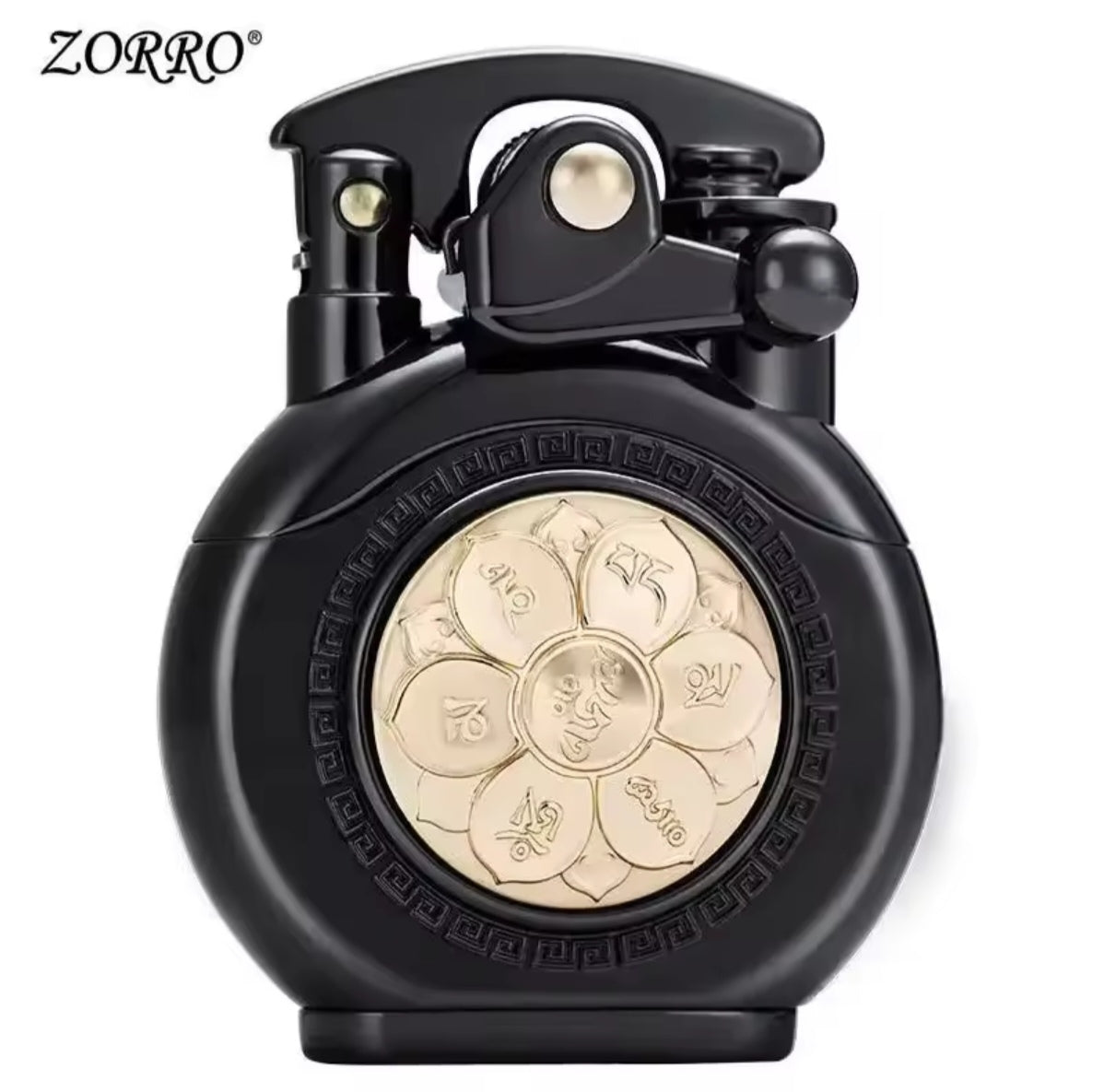 ZORRO Gold-Plated Vintage Lighter
