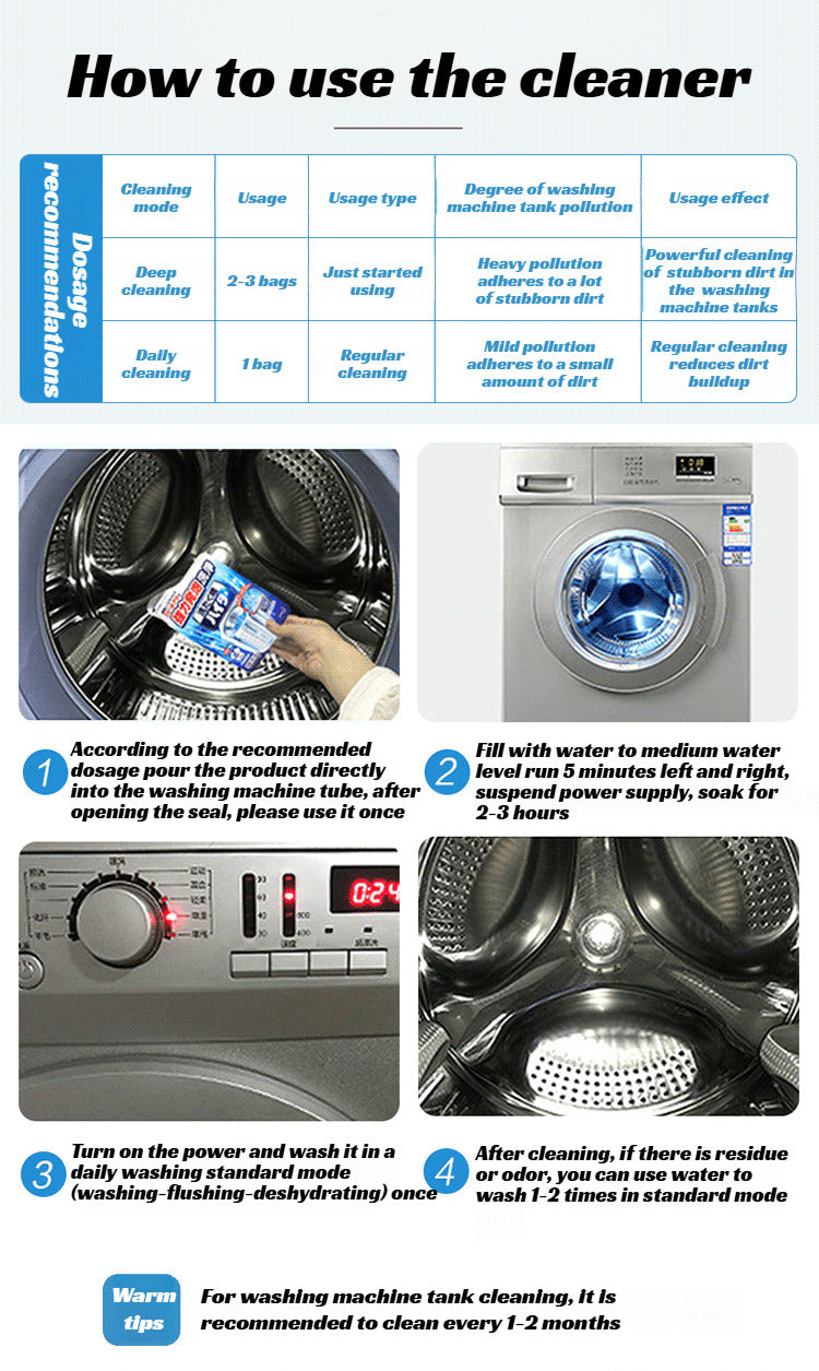 Washing Machine Tank Cleaner