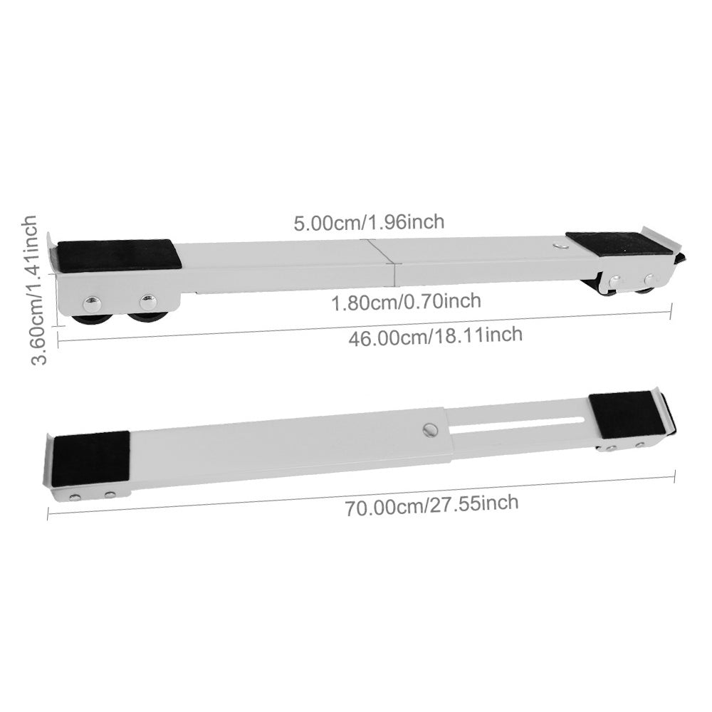 Wheel Movable Racks with Anti-Skid Design